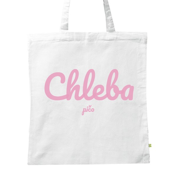 BIO plátěná taška s potiskem Chleba