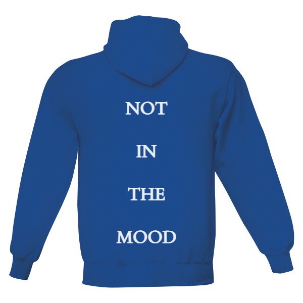 Pánská mikina s kapucí Just Hoods s potiskem Not in the mood