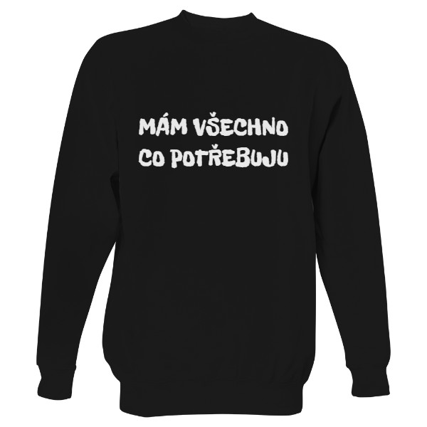 Mikina bez kapuce Unisex s potiskem Tričko pro pár 1