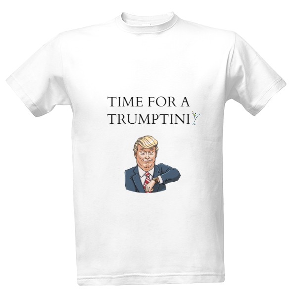 Tričko s potiskem TRUMPTINI 2